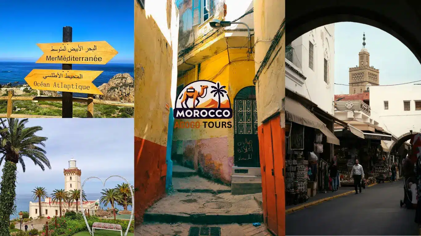 Is Tangier Safe for Tourists? Tips & Advice 5 Is Tangier safe? A scenic view of Tangier, Morocco, showcasing its beautiful coastline and vibrant city life, a safe destination for tourists.