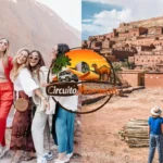 Kasbah de Ait Ben Haddou y paisaje de las Gargantas del Dades durante el Tour Marruecos en 9 Días desde Casablanca