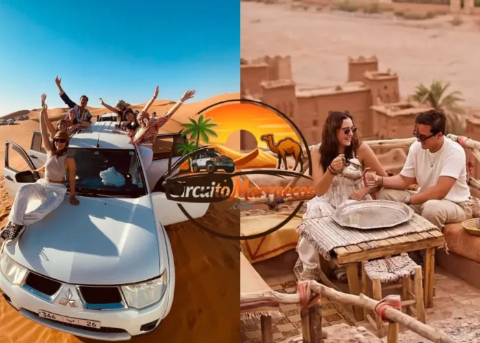 Tour Marruecos 10 Días desde Casablanca con aventura en 4x4 y visita a la Kasbah de Ait Ben Haddou