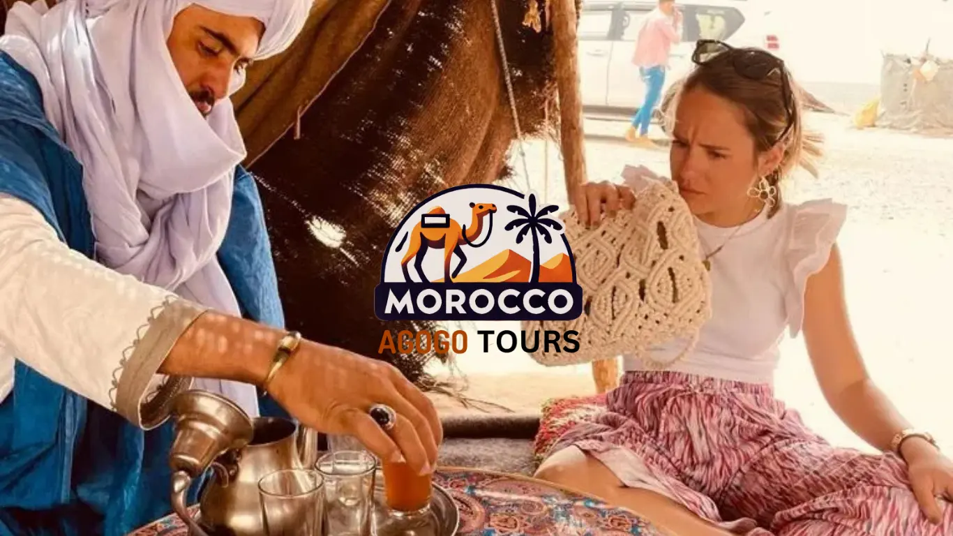 Moroccan People: What You Should Know Before Visiting Morocco 1 Moroccan people sharing mint tea, showcasing Moroccan hospitality and culture